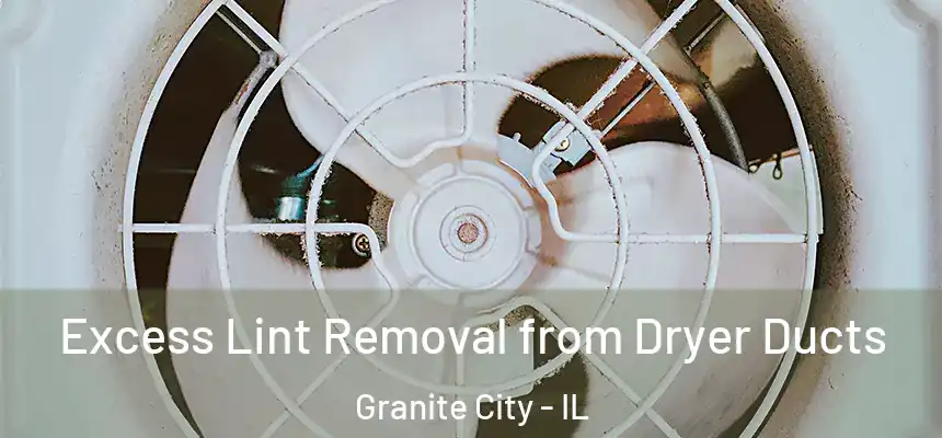 Excess Lint Removal from Dryer Ducts Granite City - IL